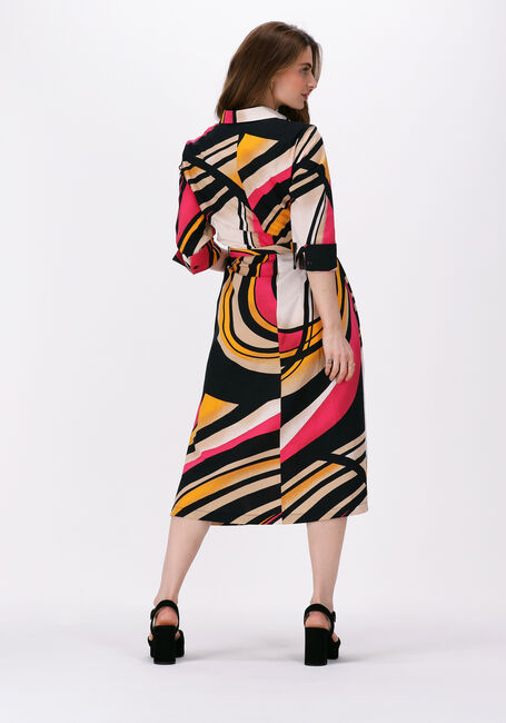 Mehrfarbige/Bunte SUMMUM Midikleid DRESS BIG SWIRLS - large
