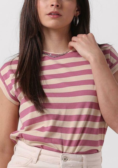 Rosane BY-BAR T-shirt THELMA BIG V STRIPE TOP - large