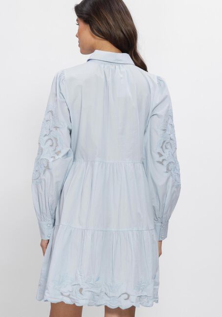 Blaue Y.A.S. Minikleid YASZIMIA LS SHIRT DRESS - large