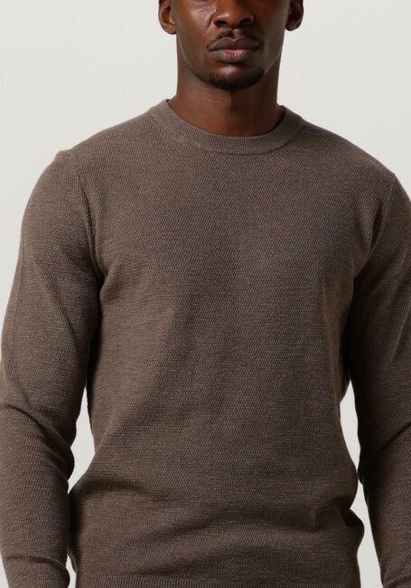 Braune PROFUOMO Pullover PULLOVER CREW NECK - large