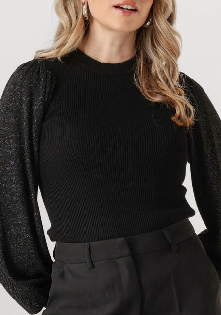 Schwarze MINUS Tops & T-shirts MSFINE KNIT PULLOVER - large