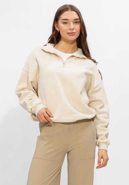 Beige PENN & INK Pullover SWEATER - large