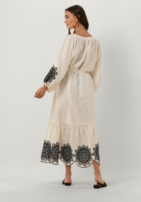Ecru GREEK ARCHAIC KORI Maxikleid 230208 - large