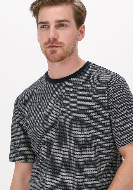 Dunkelblau BOSS T-shirt TEOMETRIC - large