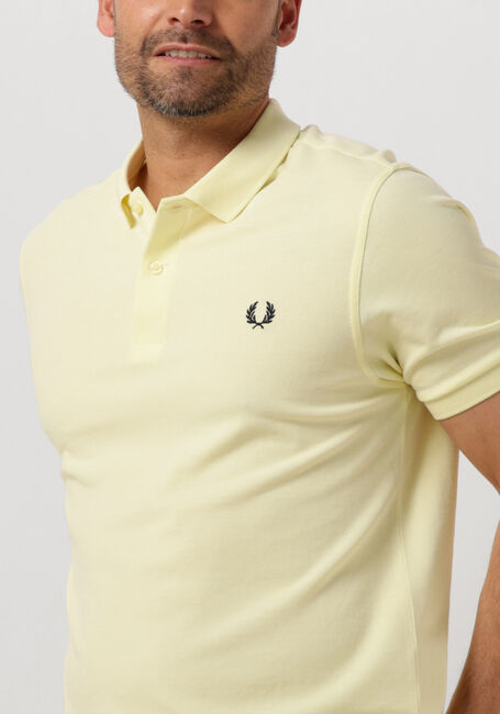 Gelbe FRED PERRY Polo-Shirt PLAIN FRED PERRY SHIRT - large