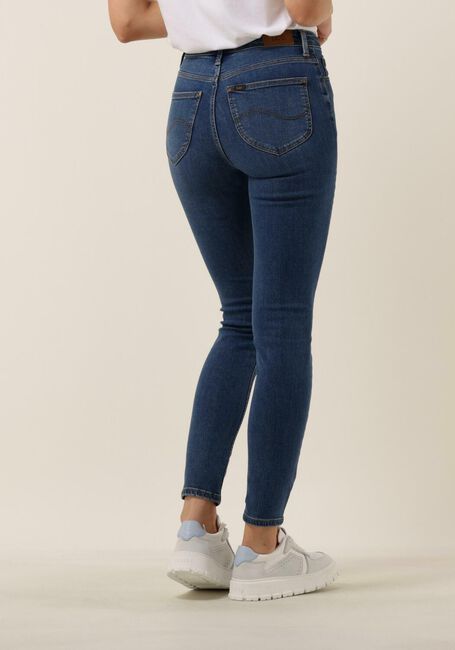 Blaue LEE Skinny jeans SCARLETT HIGH - large