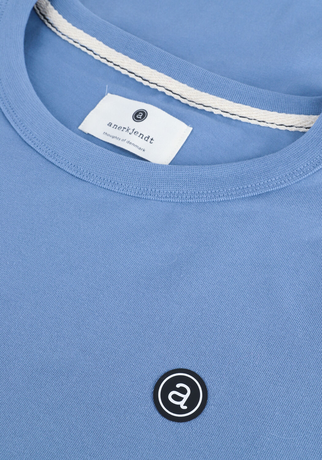 Blaue ANERKJENDT T-shirt AKROD NOOS TEE - large