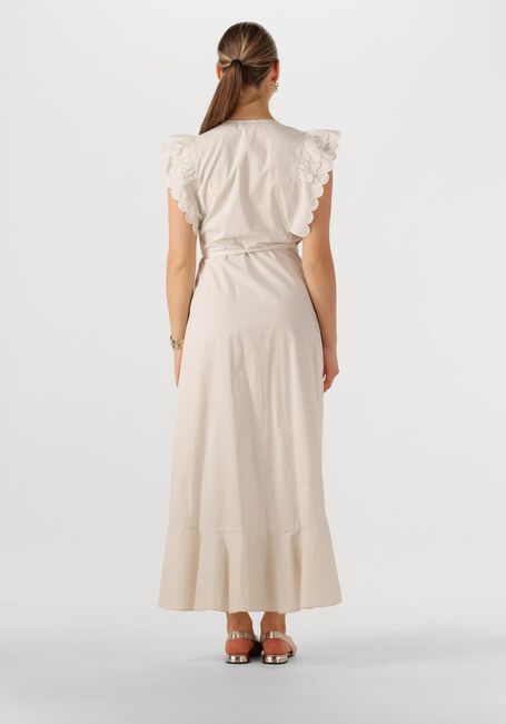 Beige OBJECT Maxikleid OBJHOPE PAPAYA S/S WRAP DRESS - large