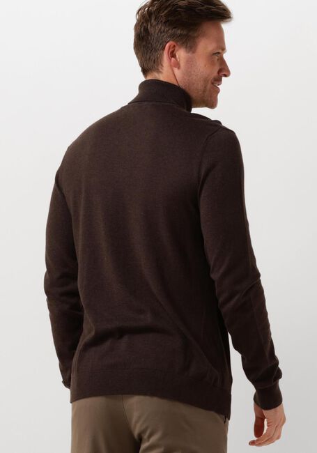 Braune SELECTED HOMME Rollkragenpullover SLHBERG ROLL NECK NOOS - large