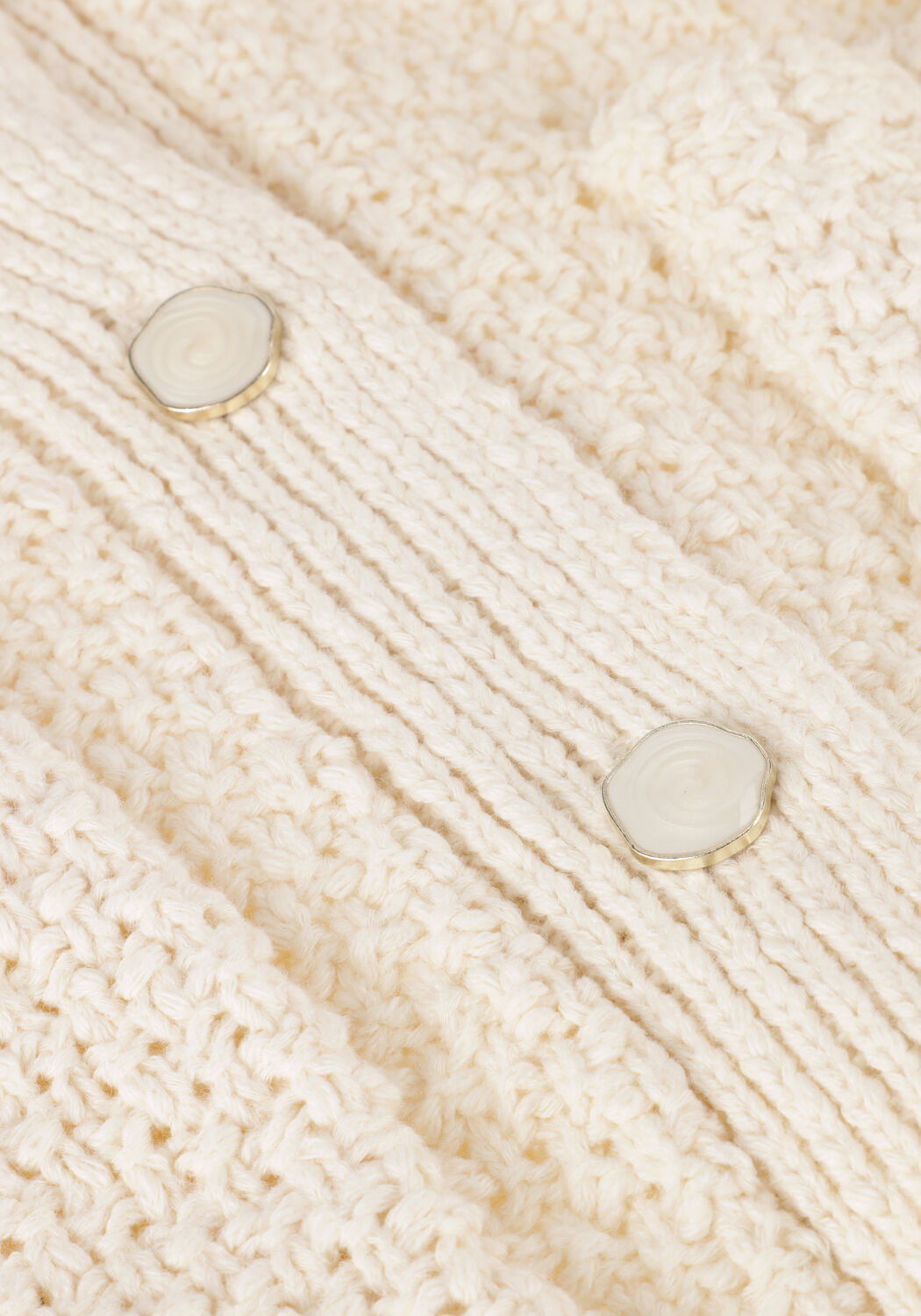 Wei&szlig;e MY ESSENTIAL WARDROBE Strickjacke CARRYMW KNIT CARDIGAN - large