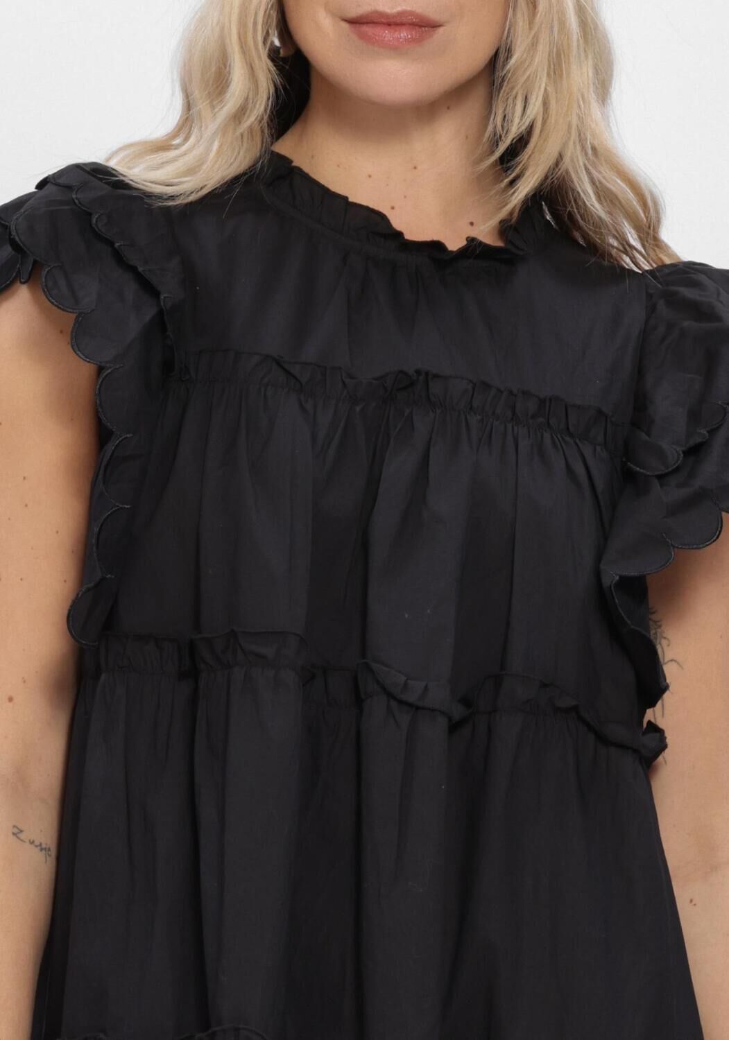 Schwarze OBJECT Minikleid OBJHOPE S/L DRESS - large