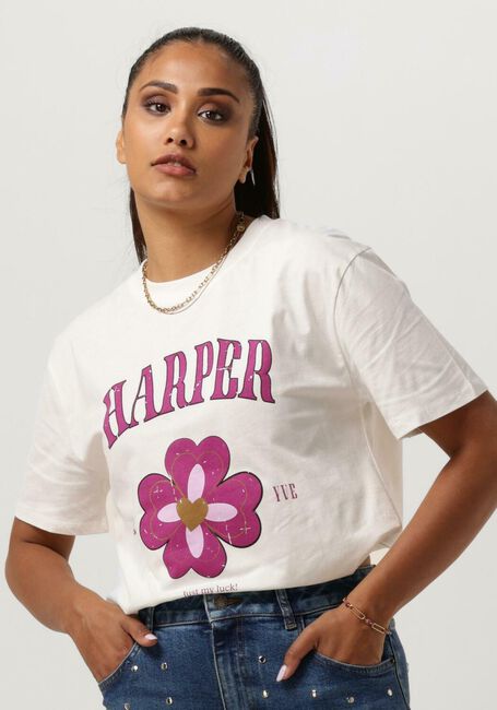 Nicht-gerade weiss HARPER & YVE T-shirt LUCKY-SS - large