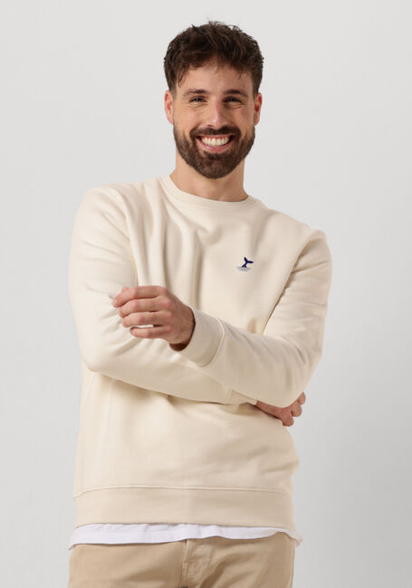 Beige STRØM Clothing Sweatshirt SWEATER - large