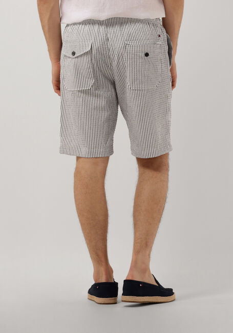 Blaue TOMMY HILFIGER Kurze Hose HARLEM SEERSUCKER STRIPE PO - large