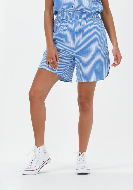 Blaue OBJECT Kurze Hose ALVA HW SHORTS - large