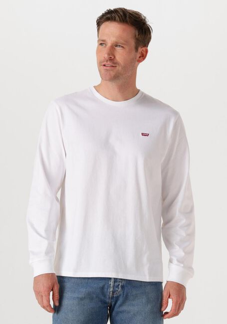 Weiße LEVI'S T-shirt LS ORIGINAL HM TEE - large