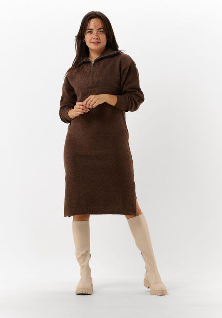 Braune MOVES Midikleid BRADLIE - large