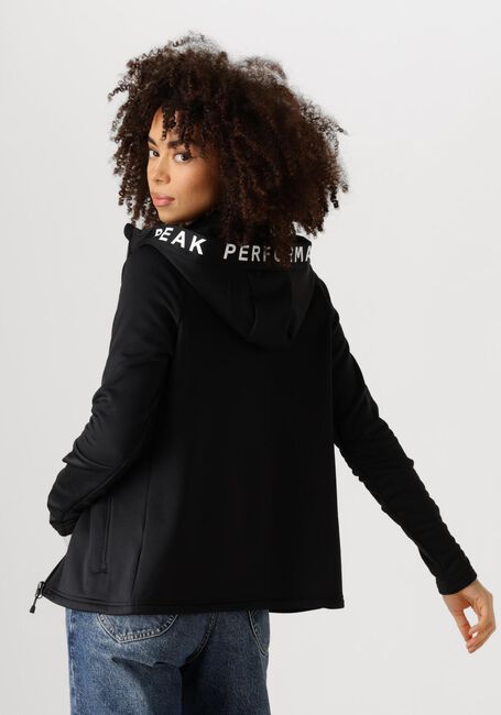 Schwarze PEAK PERFORMANCE Strickjacke W RIDER ZIP HOOD - large