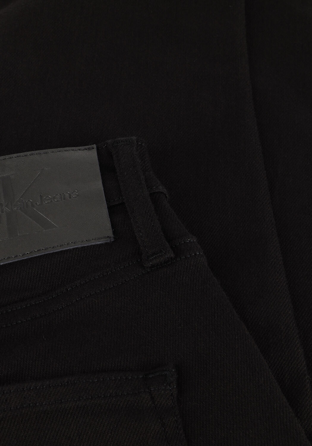 Schwarze CALVIN KLEIN Slim fit jeans HIGH RISE SKINNY - large