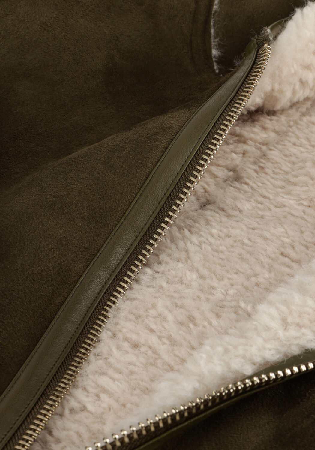 Gr&uuml;ne GOOSECRAFT Wattierte Jack GC ADELYN COAT - large