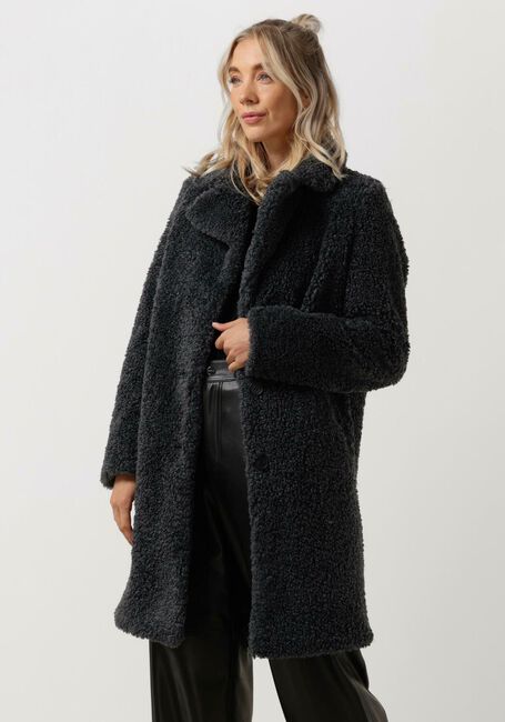 Graue GIACOMO THE JACKET Fake-Fur-Jack 6612576 - large