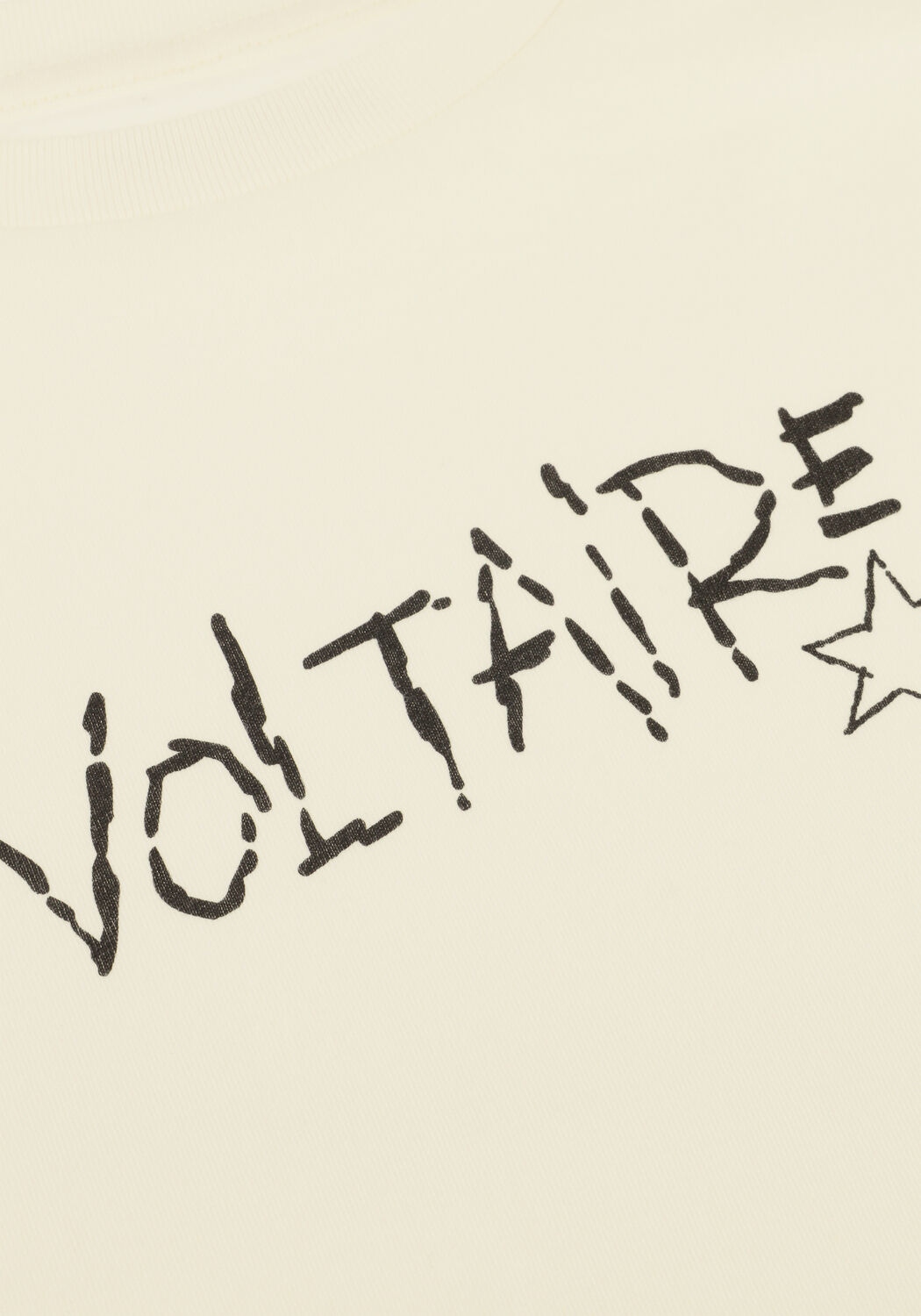 Ecru ZADIG & VOLTAIRE T-shirt X60531 - large