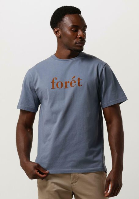 Blaue FORÉT T-shirt RESIN T-SHIRT - large