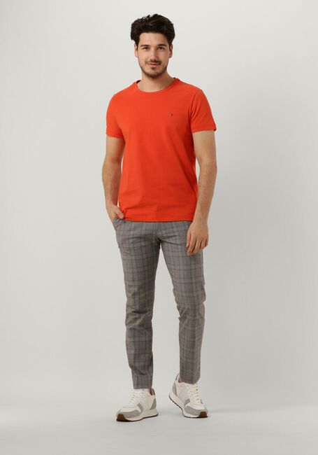 Orangene TOMMY HILFIGER T-shirt STRETCH EXTRA SLIM FIT TEE - large