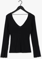 Schwarze NOTES DU NORD Pullover CHRISTINE KNITTED BLOUSE