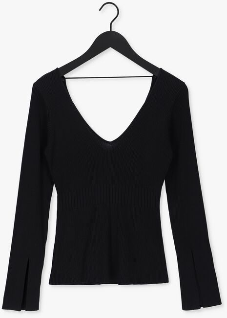 Schwarze NOTES DU NORD Pullover CHRISTINE KNITTED BLOUSE - large