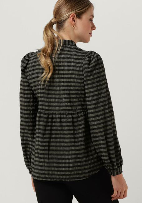 Grüne LEVETE ROOM Blusen LR-VELA 1 BLOUSE - large