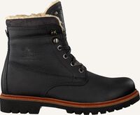 Schwarze PANAMA JACK Schnürboots NEW AVIATOR B4 Schwarze PANAMA JACK Schnürboots NEW AVIATOR B4 - medium