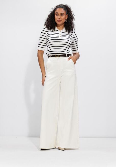 Nicht-gerade weiss AAIKO Top JULIA STRIPE VIS 302 - large