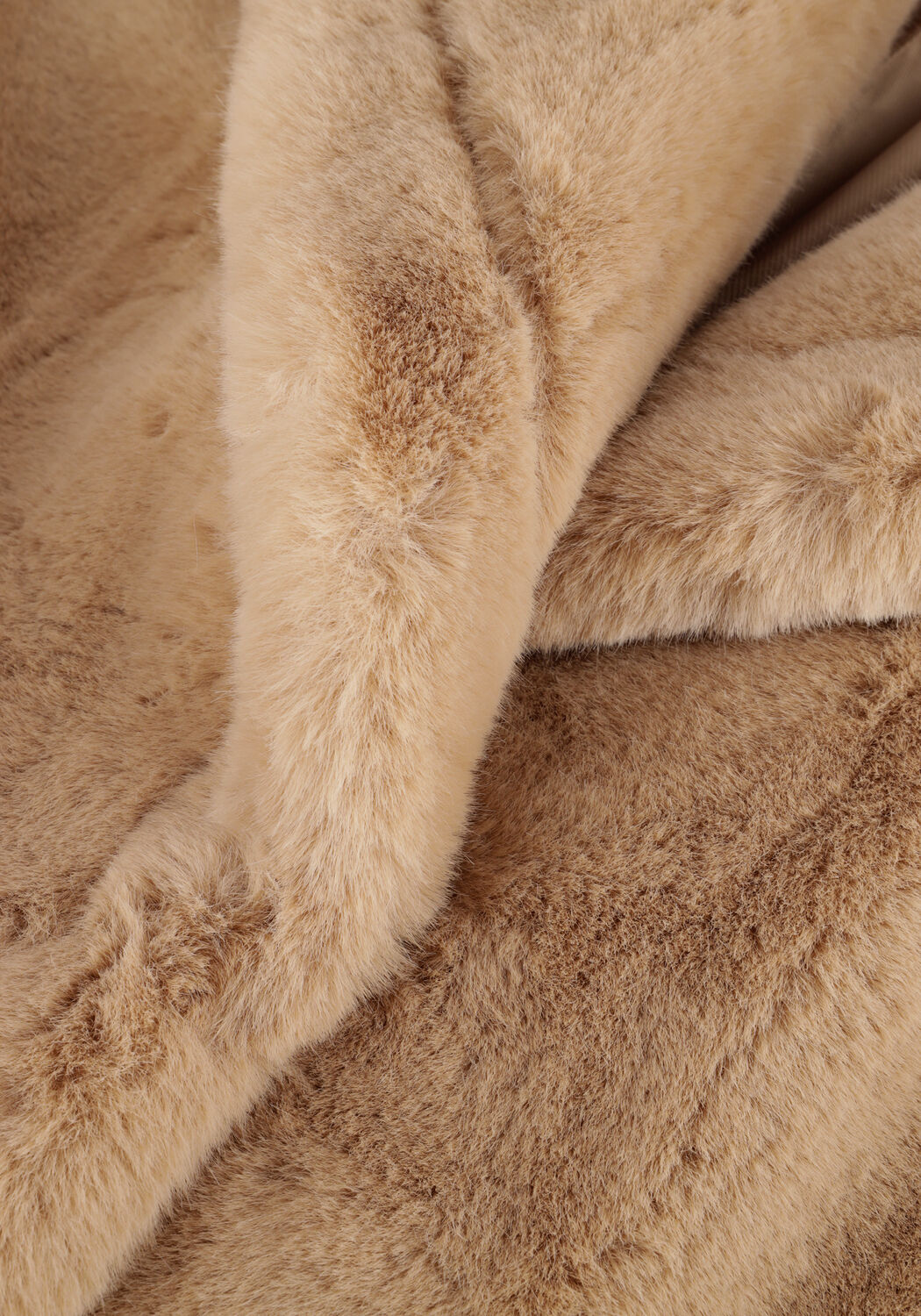 Beige STAND STUDIO Fake-Fur-Jack MARIA COAT SOFT - large