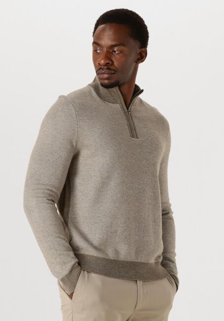 Taupe BOSS BLACK Pullover HETTORE - large