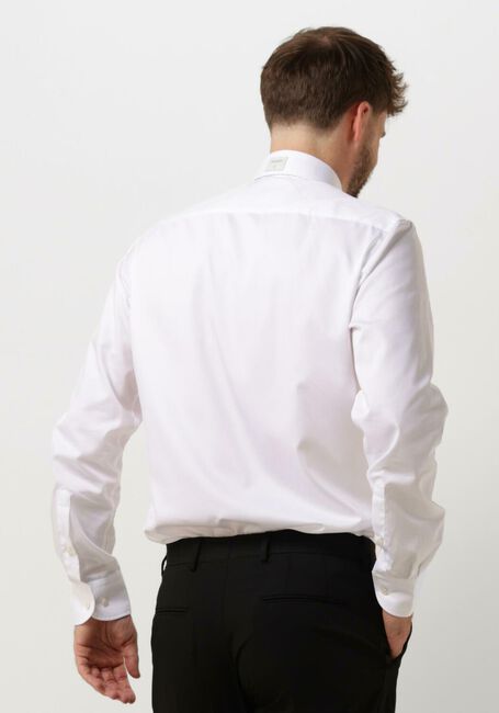 Weiße PROFUOMO Klassisches Oberhemd FINE TWILL - SLIM FIT - NON IRON - large