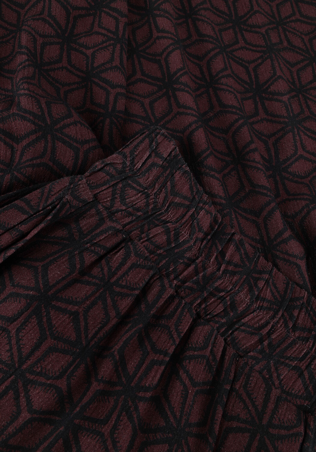 Bordeaux BY-BAR Weite Hose BENJI CONTIKI PANT - large