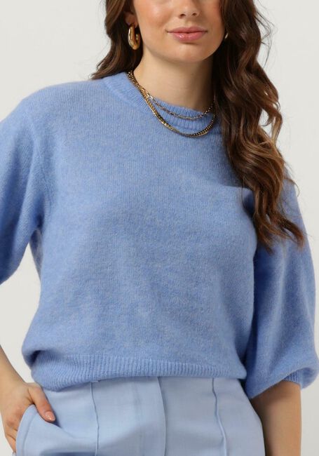 Blaue MSCH COPENHAGEN Pullover MSCHPETRINELLE HOPE 2/4 PULLOVER - large