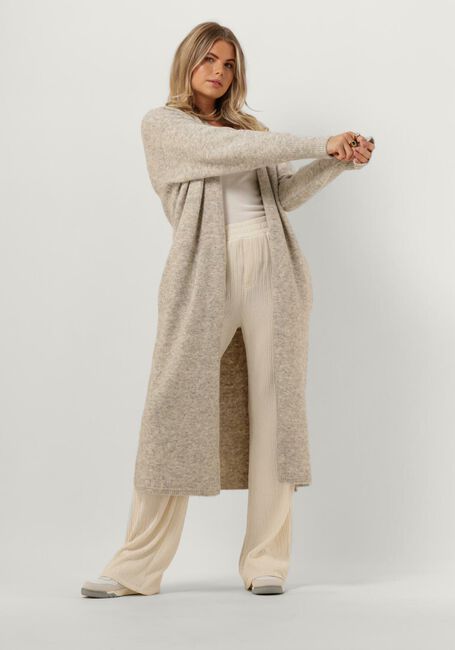 Taupe PENN & INK Strickjacke W23L210 - large