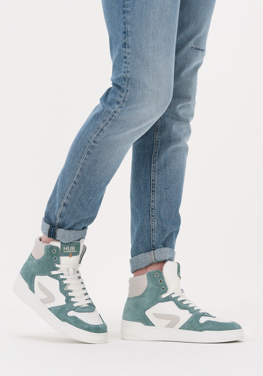 Wei&szlig;e HUB Sneaker High COURT-Z HIGH MEN - large