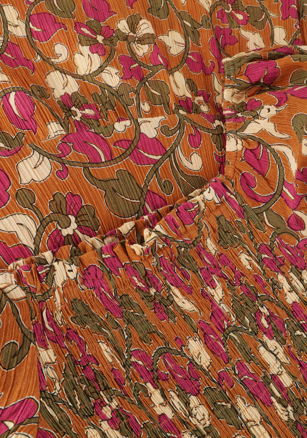 Beige LOUIZON Maxikleid BYOUTI - large