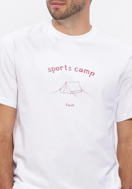 Wei&szlig;e FOR&Eacute;T T-shirt SPORTS T-SHIRT - large