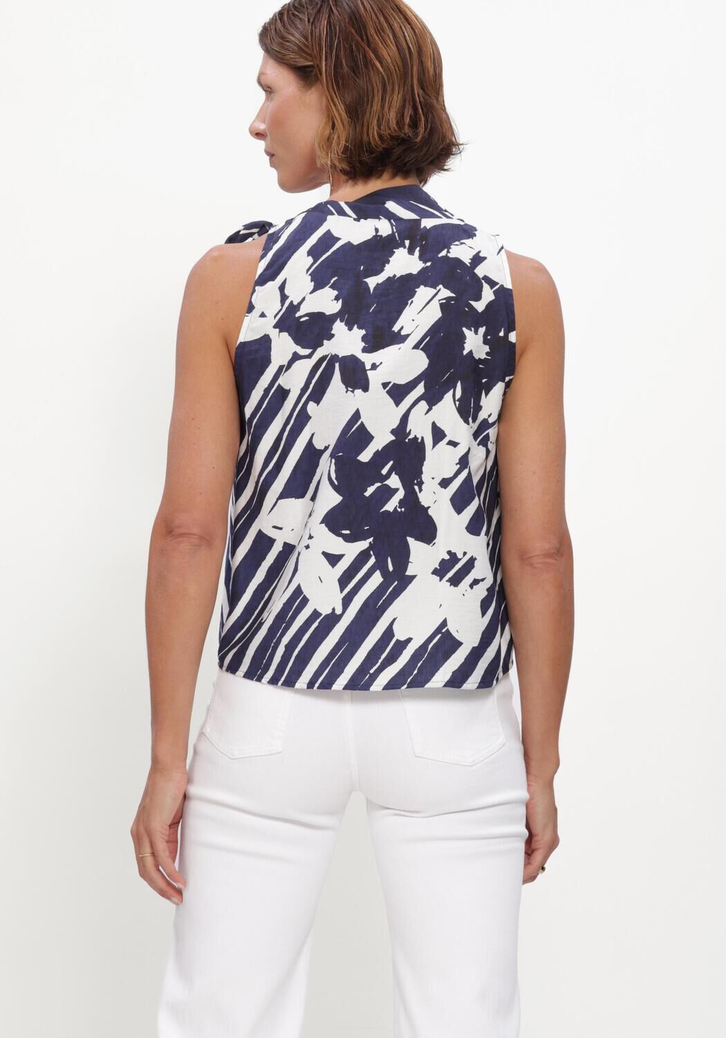 Blaue CAROLINE BISS Top 1673 - large