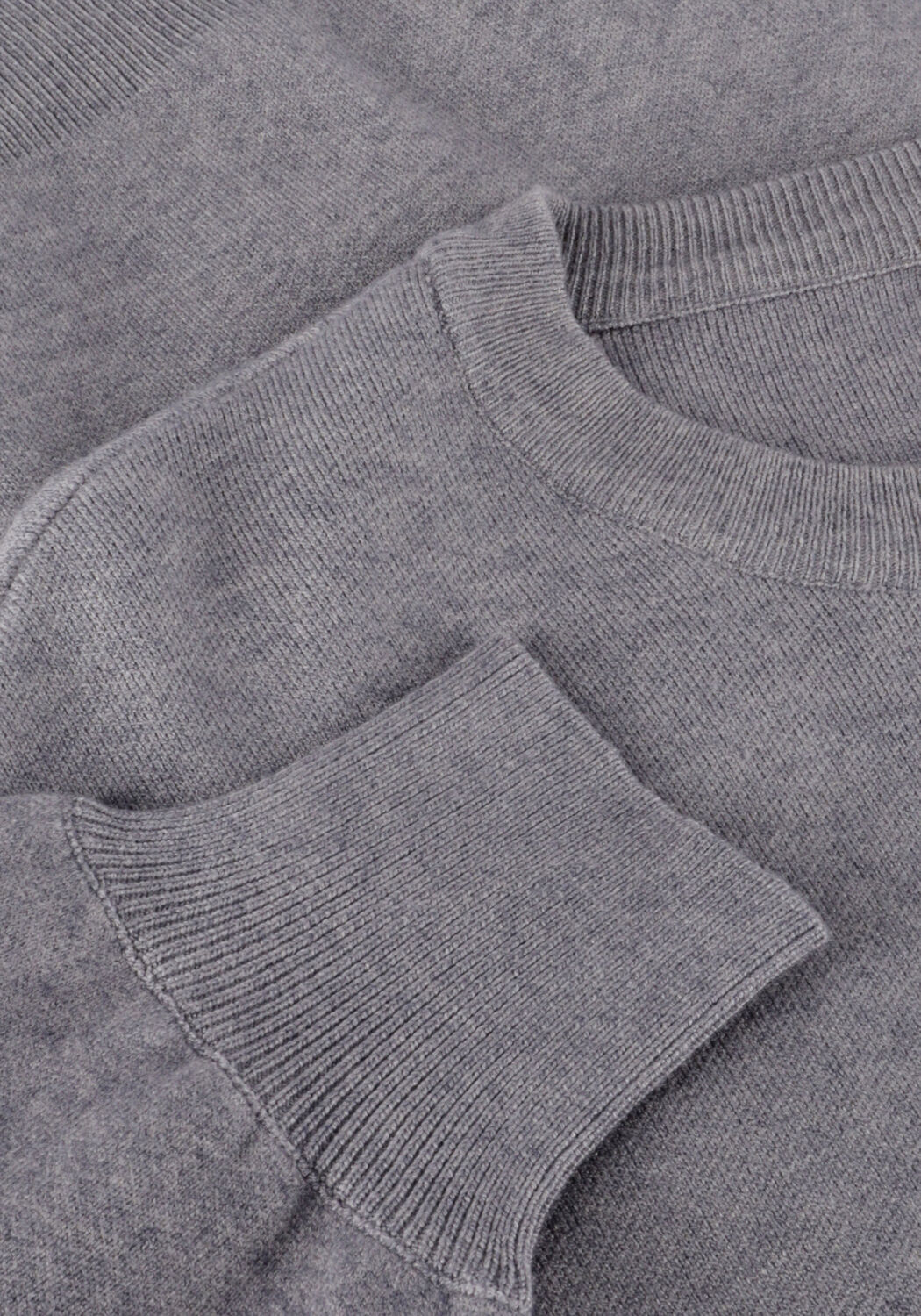 Hellgrau MINUS Pullover LUPI KNIT PULLOVER - large