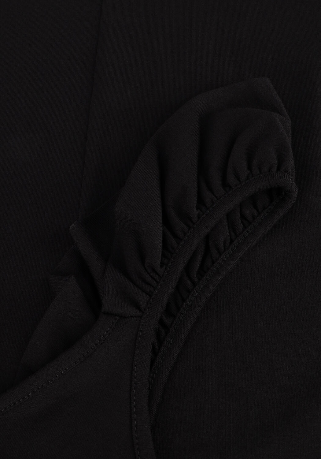 Schwarze JANSEN AMSTERDAM Maxikleid V542 JERSEY SOLID SLEEVELESS LONG DRESS - large