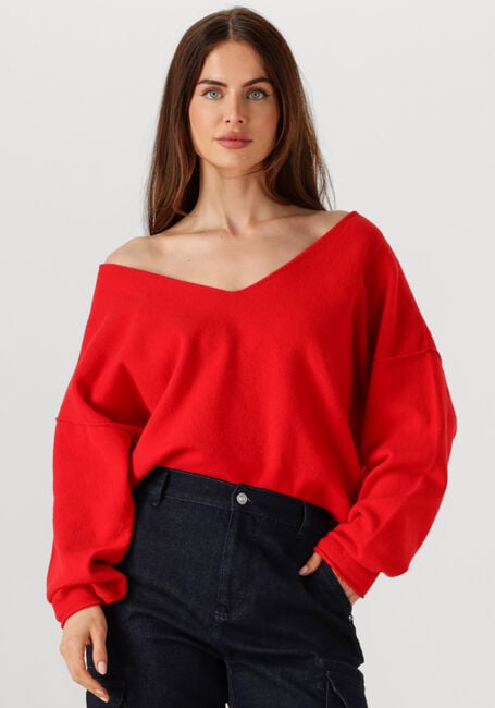 Rote PENN & INK Pullover JUMPER W25B344 - large