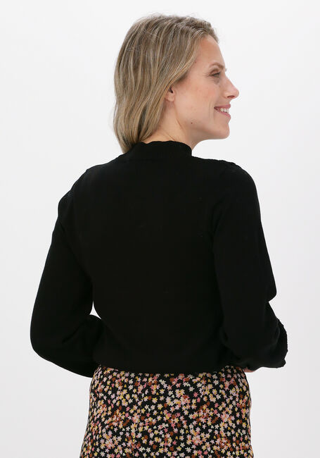 Schwarze OBJECT Pullover SHARON L/S KNIT PULLOVER - large