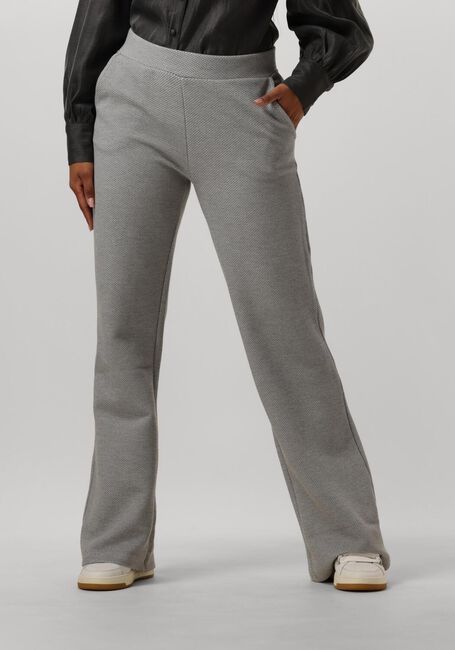 Weiße SUMMUM Weite Hose WIDE LEG PANTS NEW WAFFLE - large