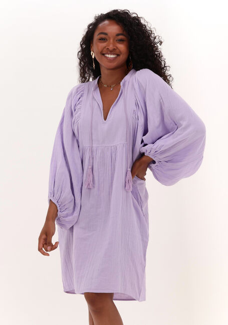 Lila SISSEL EDELBO Minikleid STINE ORGANIC COTTON DRESS - large