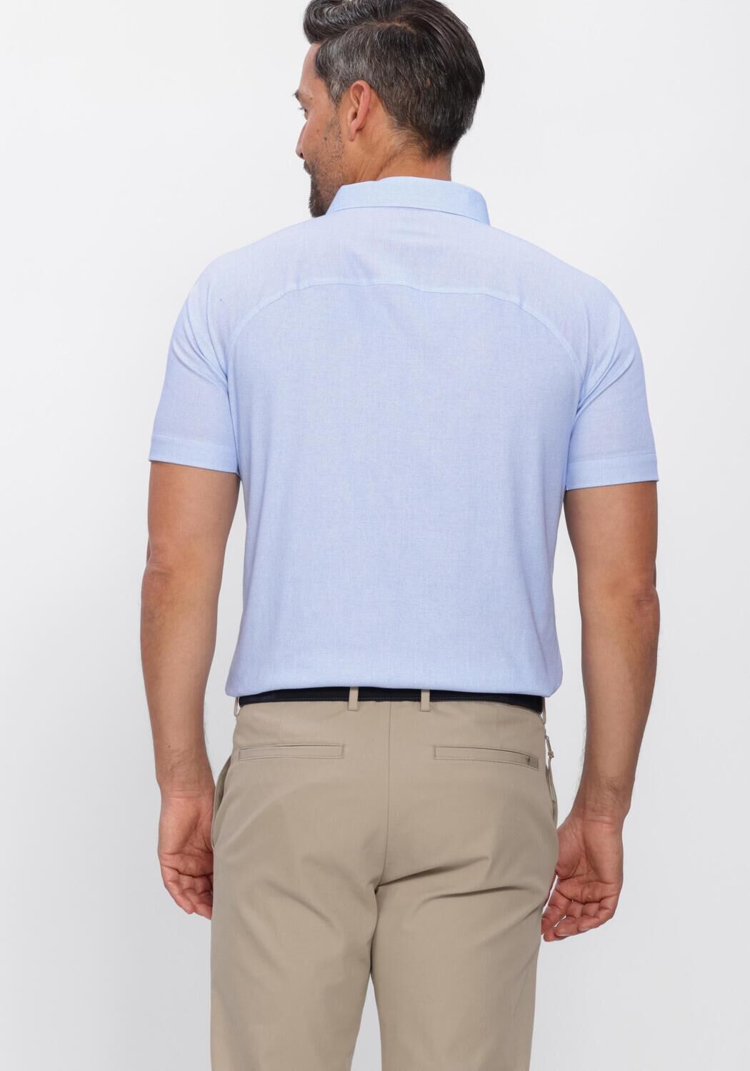 Hellblau DESOTO Polo-Shirt CASUAL POLO KENT 1/2 - large